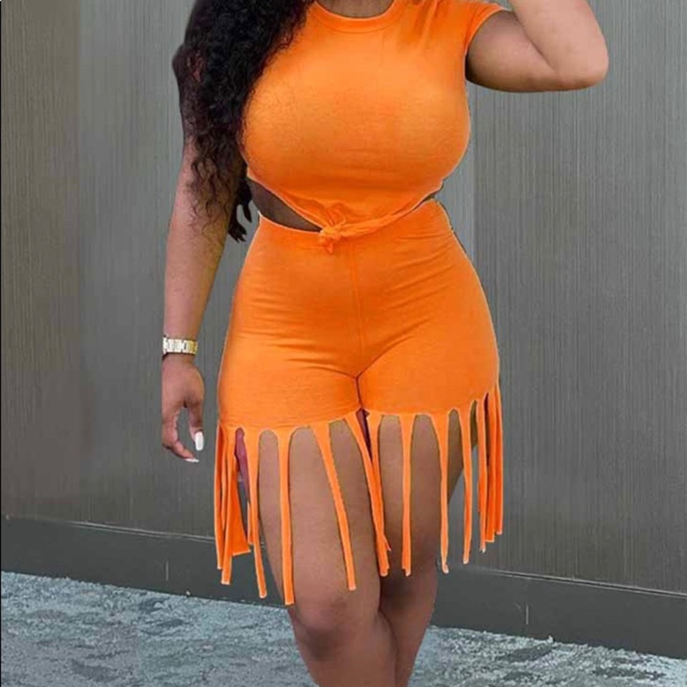 Fringe set (orange)